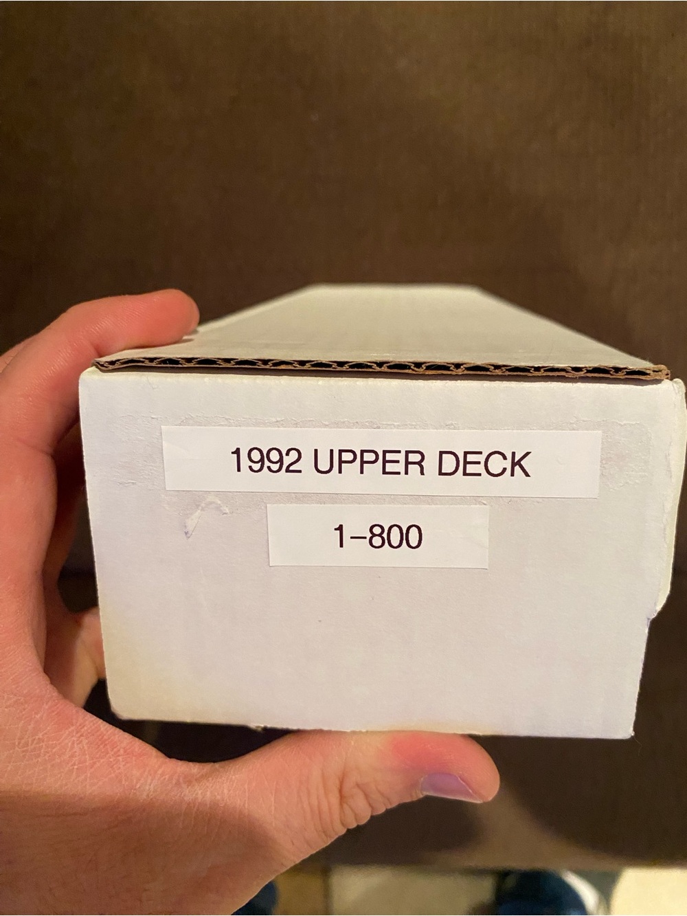 1992 Upper Deck Baseball Complete Set - 800 Cards